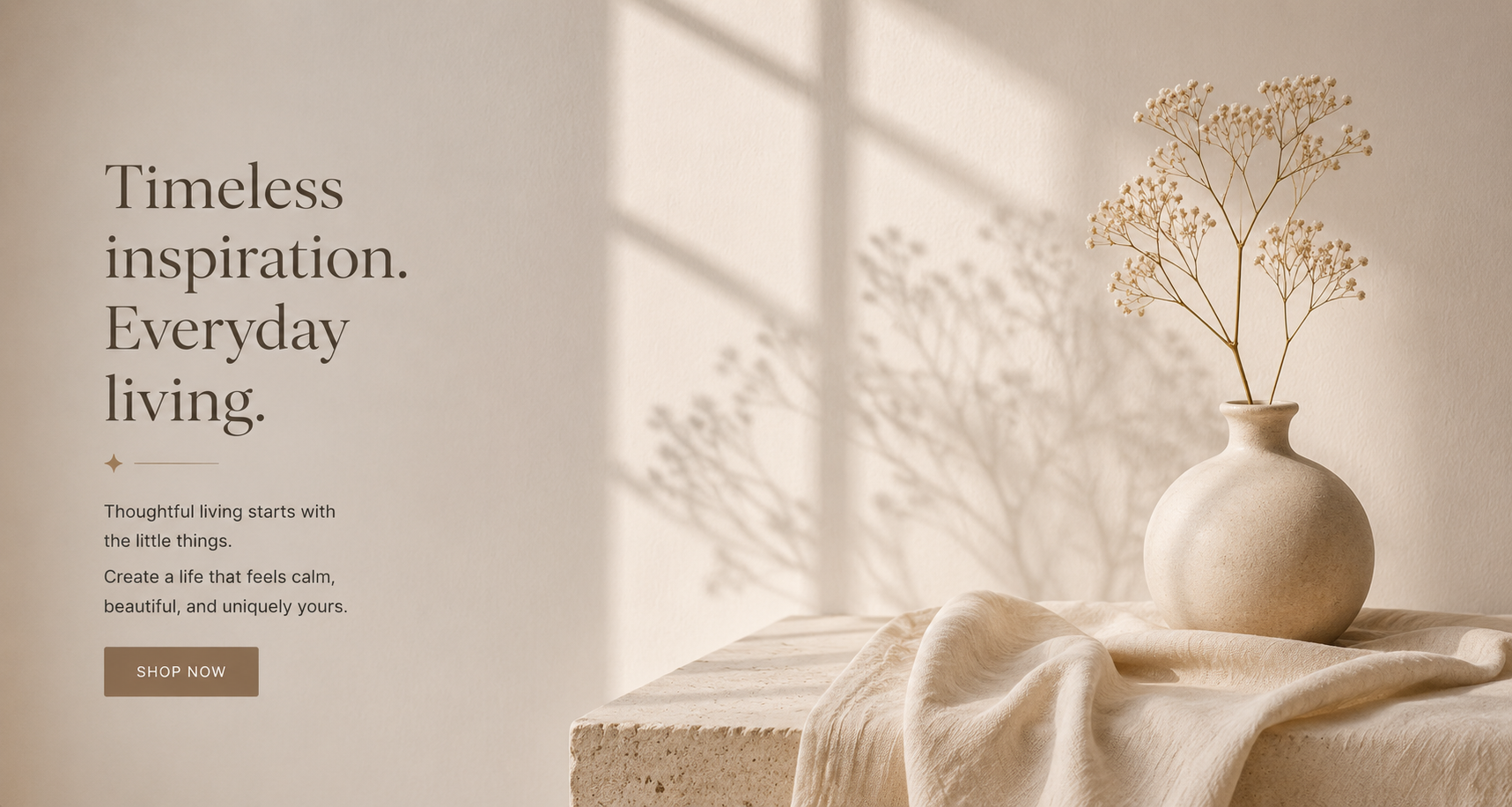 “Where simplicity meets elegance”